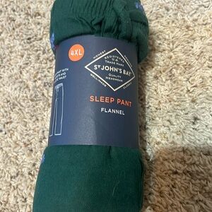 4x Flannel Sleep Pant